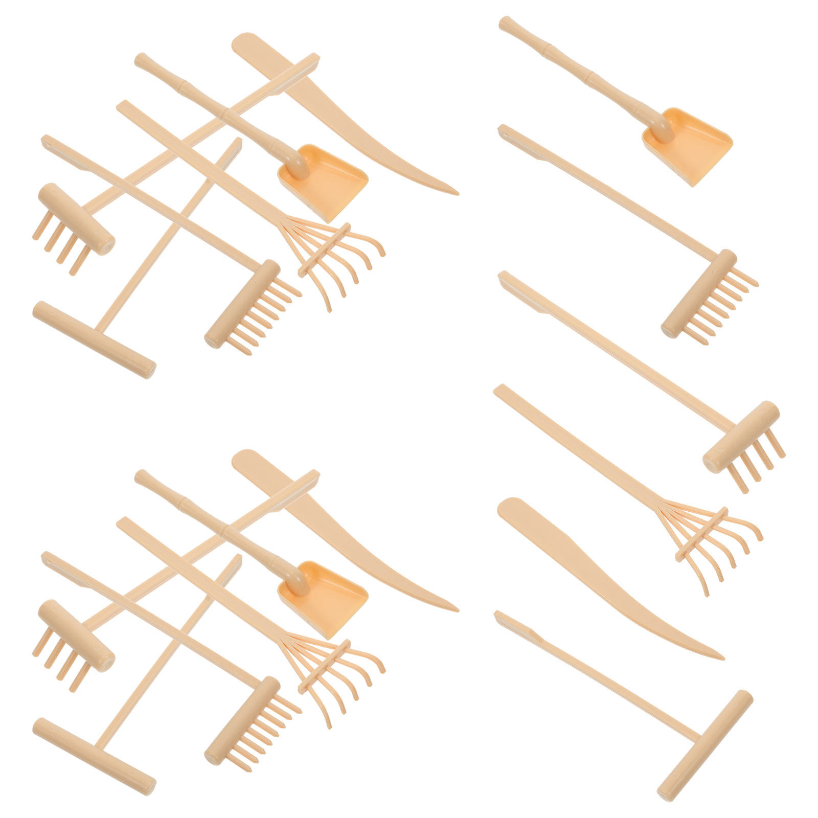 Gardening Tools For Home - 4Sets Mini Zen Garden Sand Rake