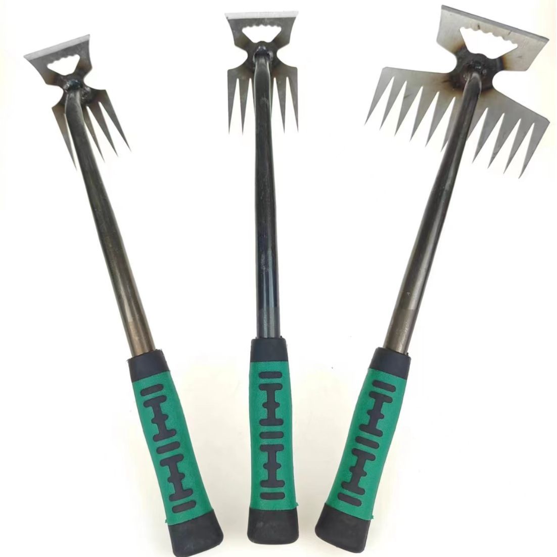 Gardening Hand Tools Yard - 2-in-1Garden Rake and Weed Puller Shovel
