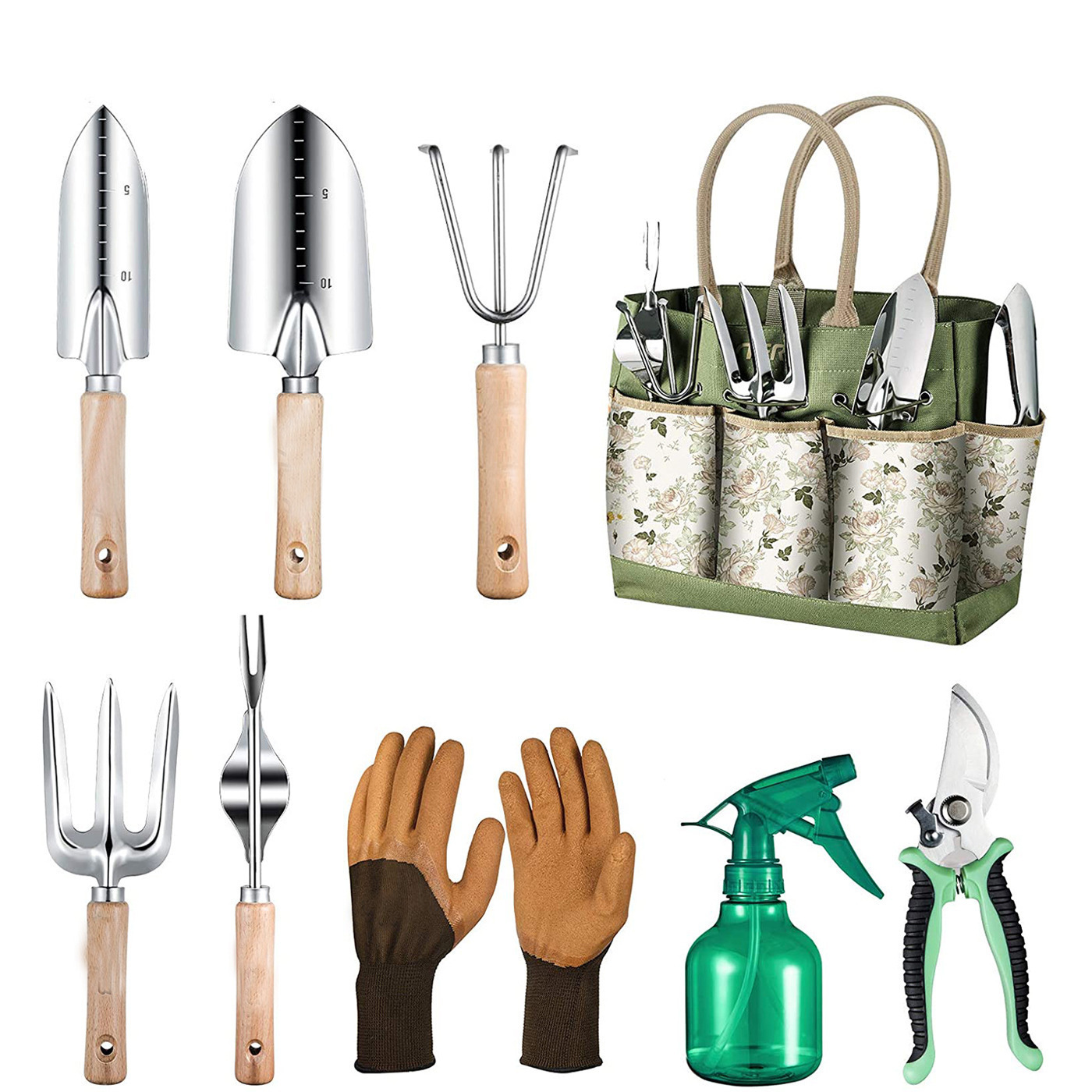 9-Piece Gardening Tool With He - огляд і ціна Gardening Tools Women