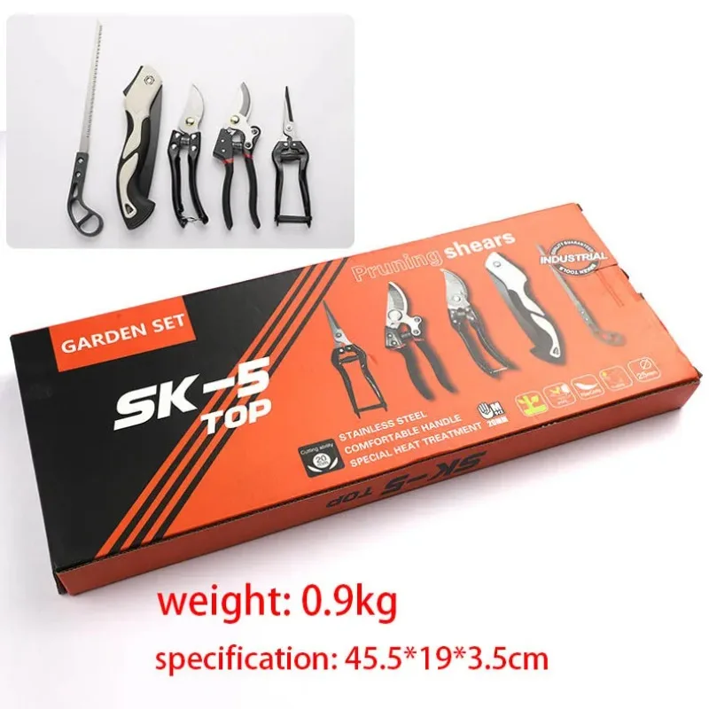 5Pcs SK5 Steel Garden Tool Set - огляд і ціна Gardening Hand Tools Yard