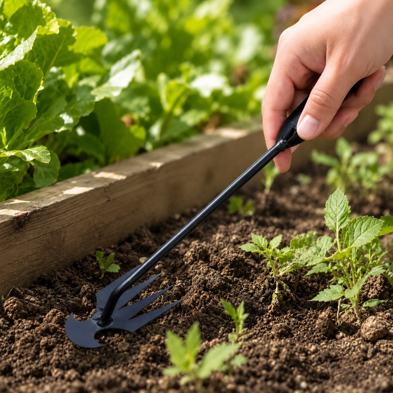 2 in 1 Garden Rake Manual Seed - огляд і ціна Gardening Tools Hoe