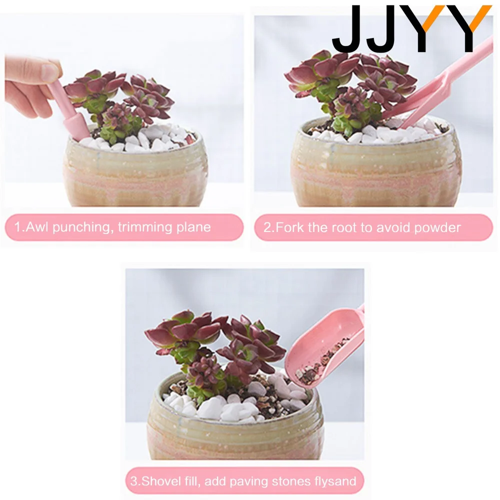 4Pcs Mini Succulent Planter Ac - огляд і ціна Gardening Tools Set