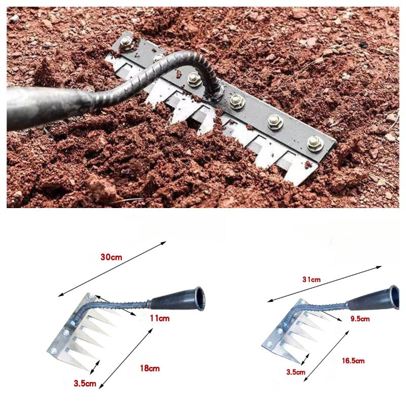 Steel Garden Weeding Rake Mult - огляд і ціна Gardening Tools Hoe