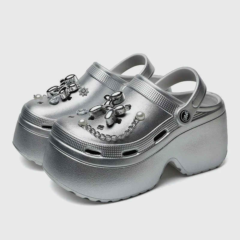 New Women's Silver Platform Cl - огляд і ціна Gardening Tools Women