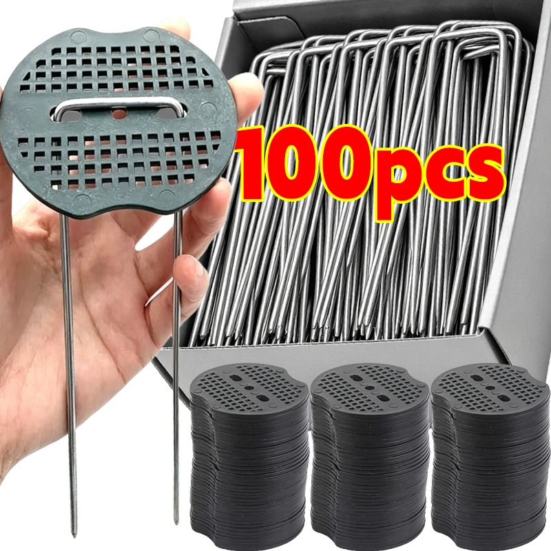 U-type Garden Staples Plastic  - огляд і ціна Gardening Tools Types