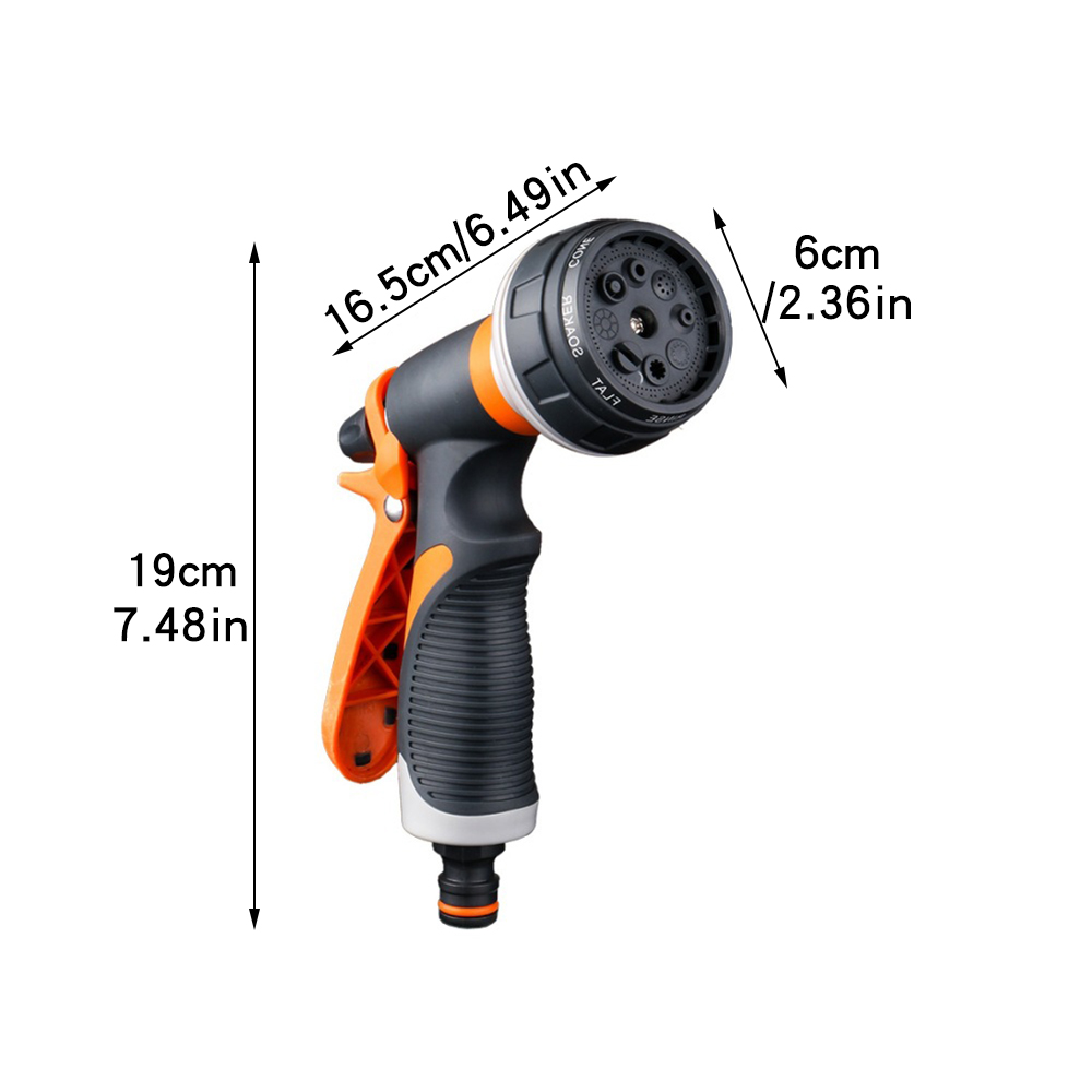 8 Pattern Garden Water Gun Hos - огляд і ціна Gardening Tools Types