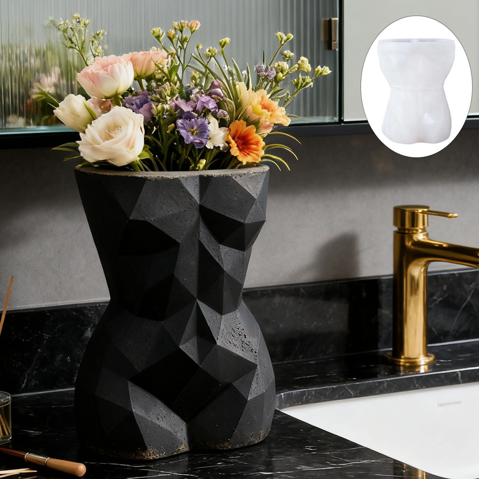 3D Geometric Female Body Flowe - огляд і ціна Gardening Tools Women