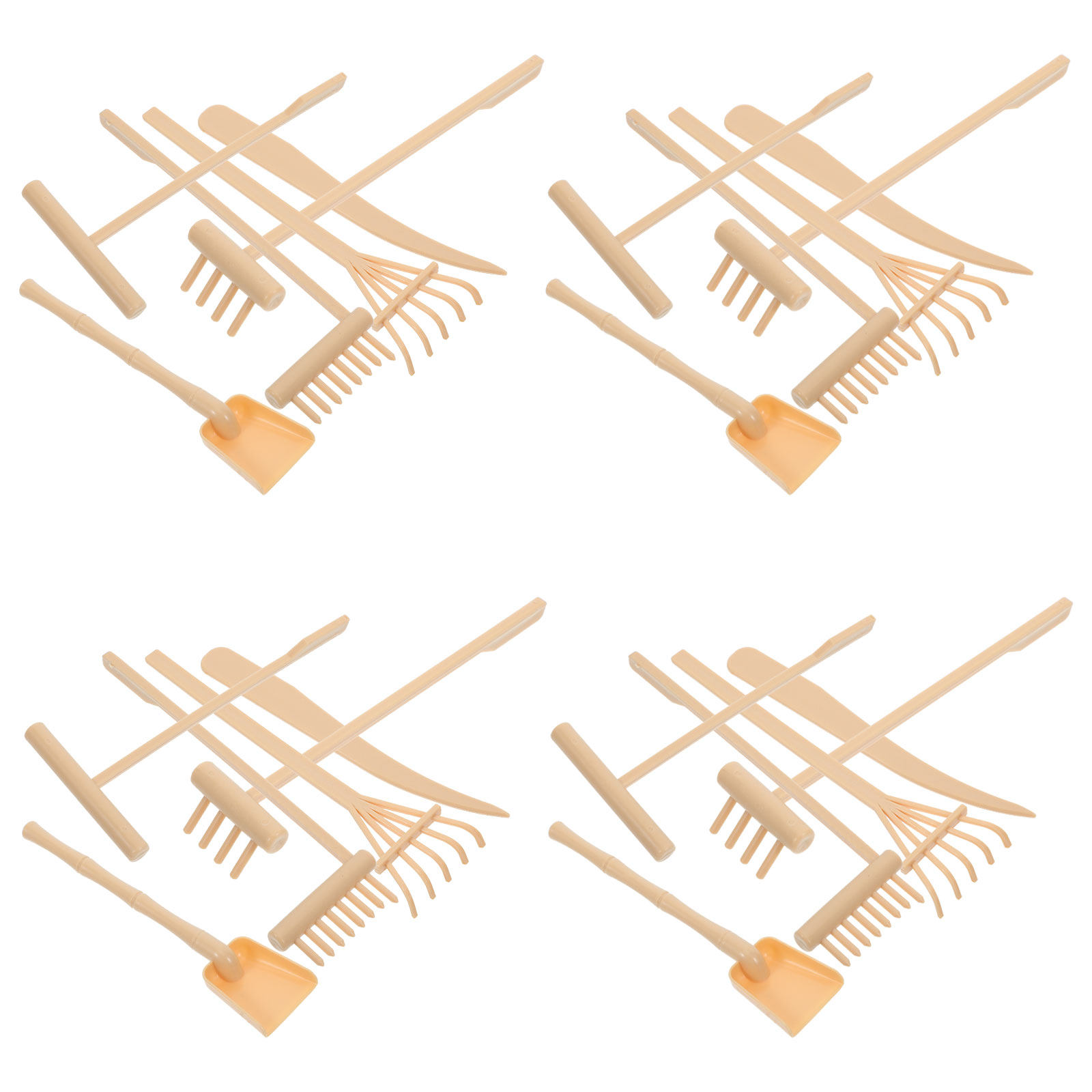 4Sets Mini Zen Garden Sand Rak - огляд і ціна Gardening Tools For Home