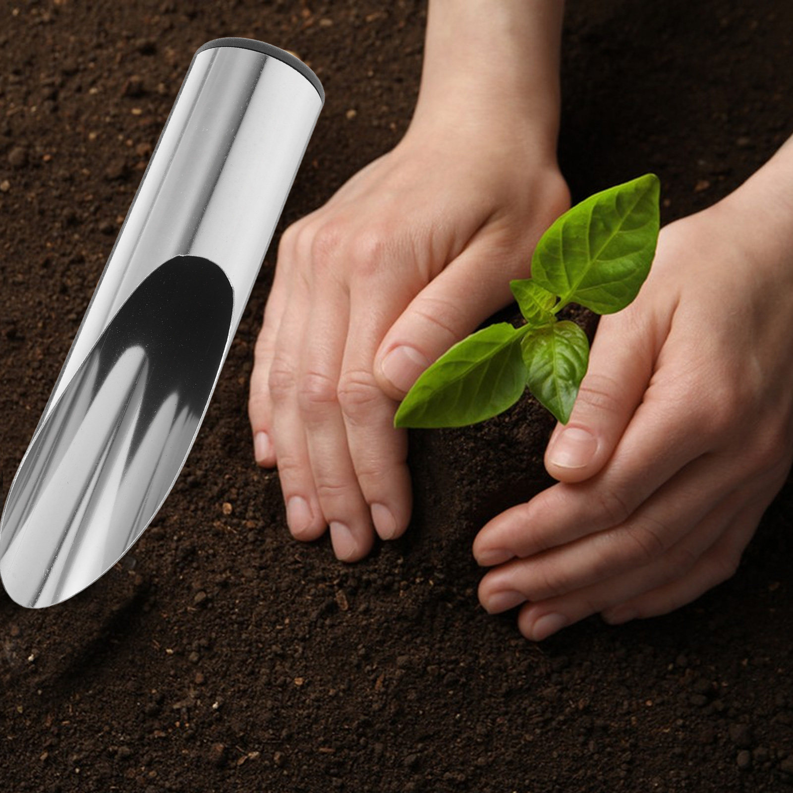 Stainless Steel Garden Shovel  - огляд і ціна Gardening Tools Hoe