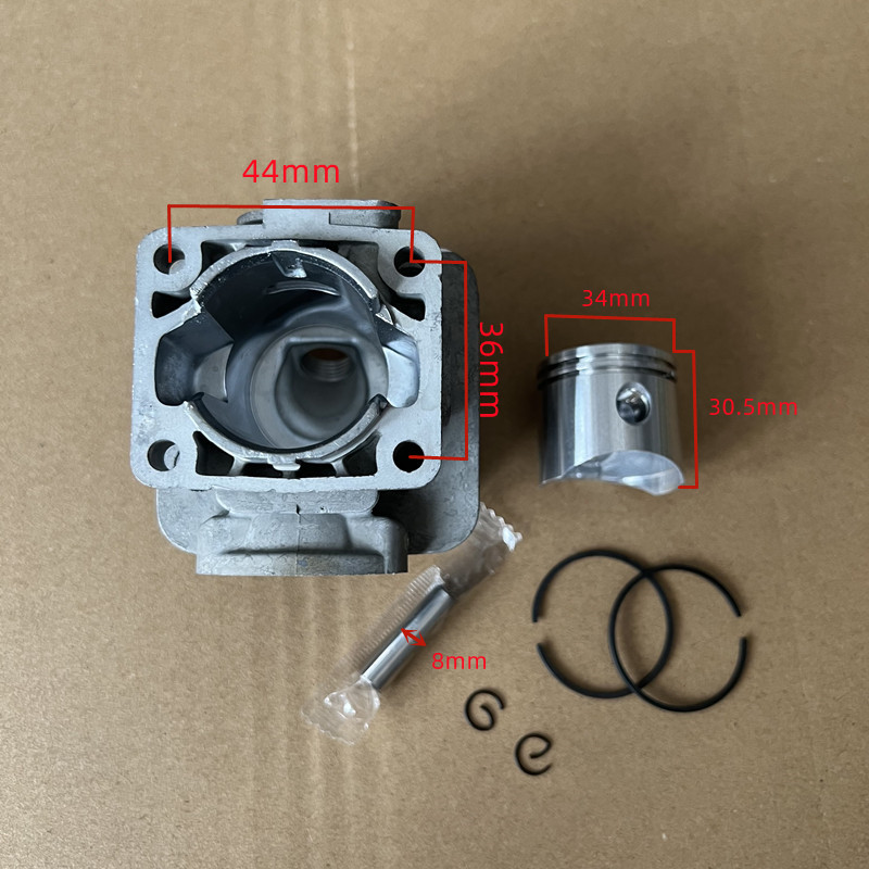 Cylinder Piston Kit 34MM For E - огляд і ціна Gardening Tools Ppt