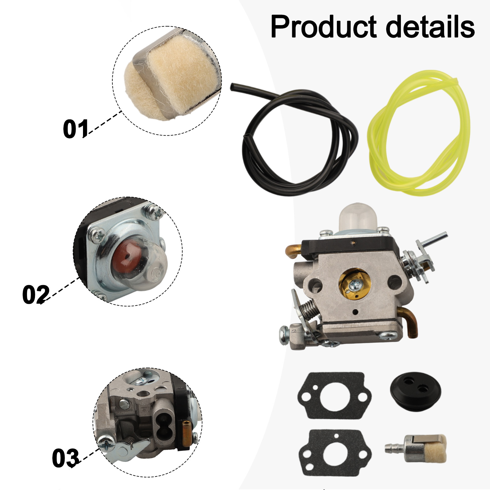523012401 Carburetor Chainsaw  - огляд і ціна Gardening Tools Names With Pictures