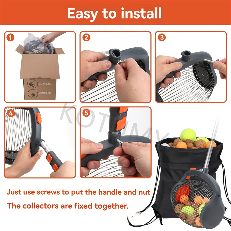 50.6 Inch Lightweight Nut Coll - огляд і ціна Gardening Hand Tools Yard