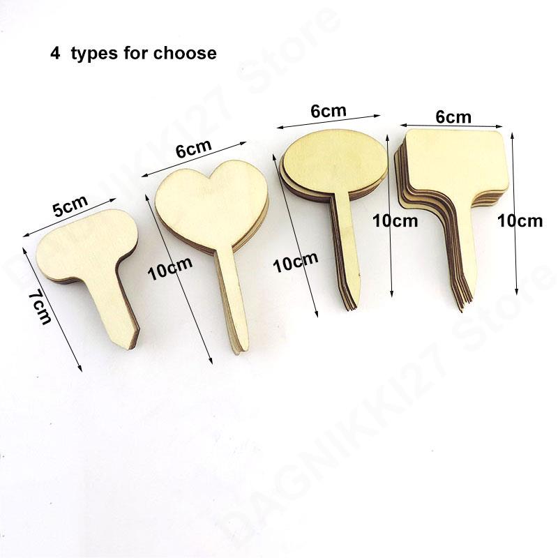 10x T-Type Wooden Plant Labels - огляд і ціна Gardening Tools Types