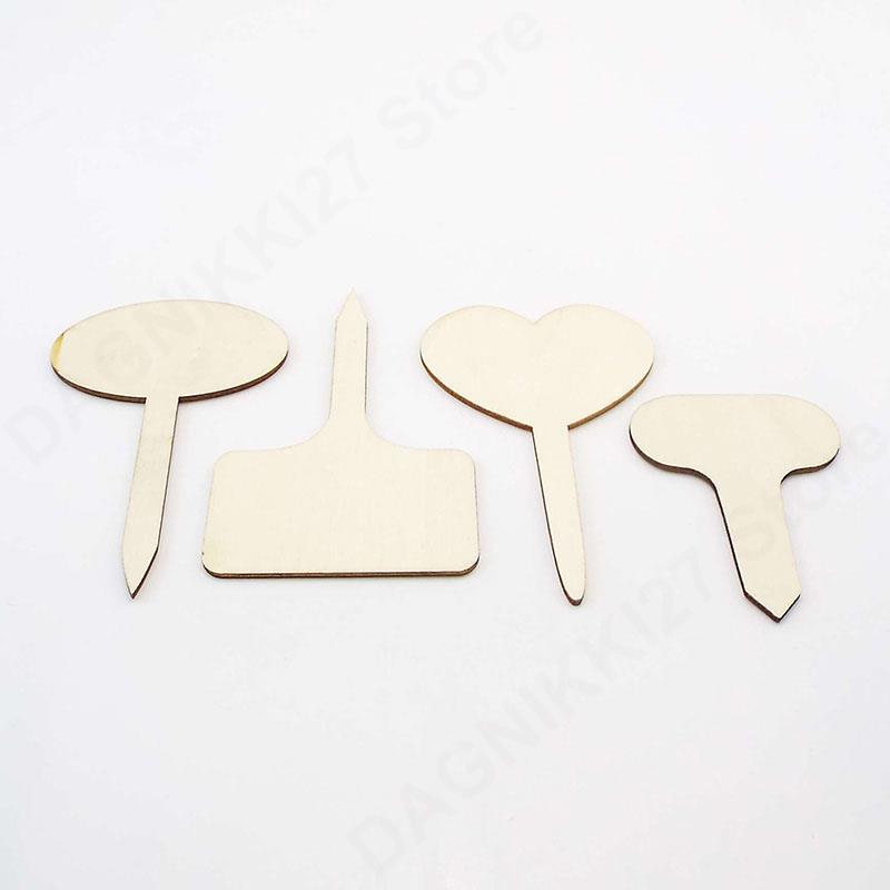 10x T-Type Wooden Plant Labels - огляд і ціна Gardening Tools Types