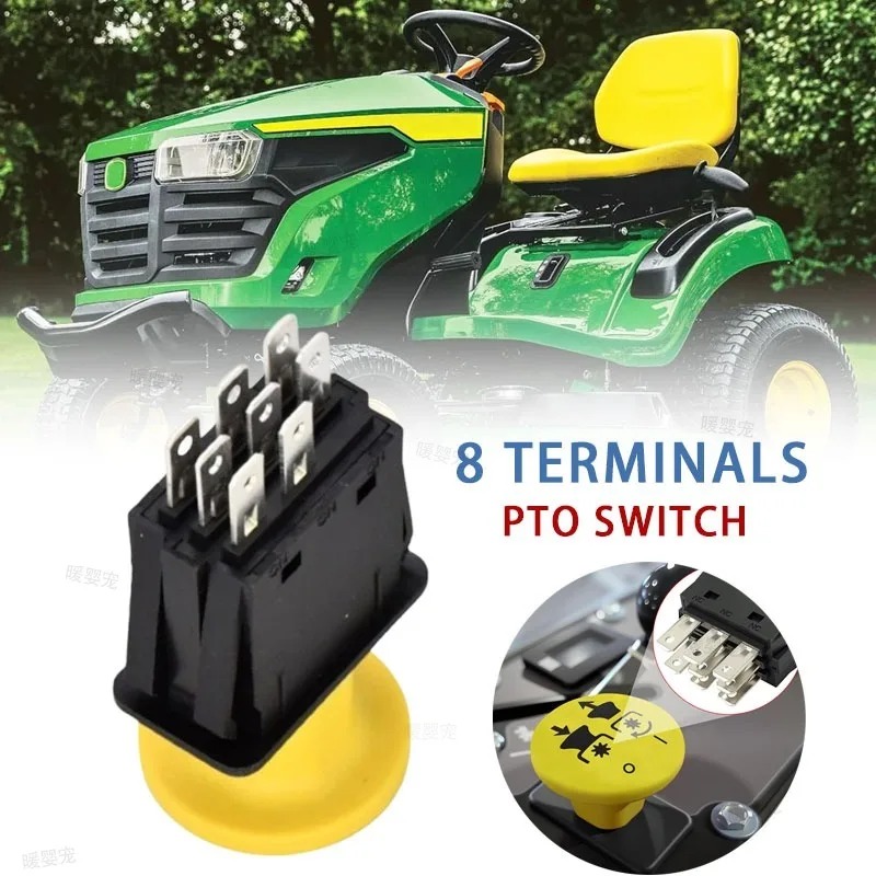 Clutch PTO Switch 8 Terminals  - огляд і ціна Gardening Hand Tools Yard