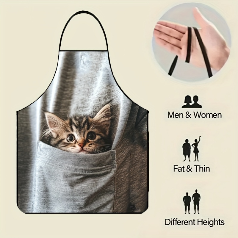 1pc Cute Kitten Pattern Neck-H - огляд і ціна Gardening Tools Women