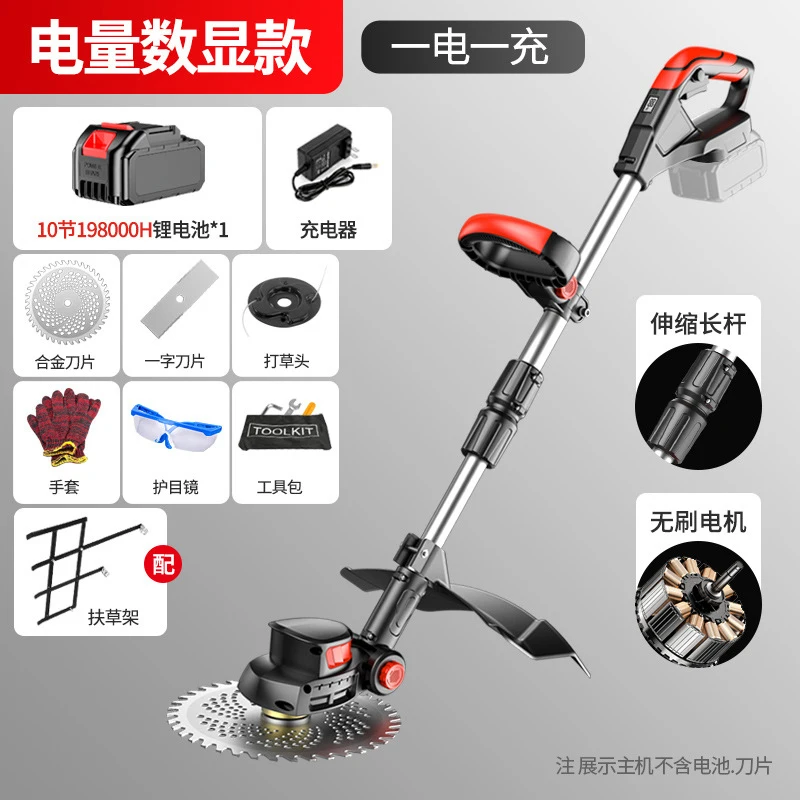 Cordless Electric Lawn Mower H - огляд і ціна Gardening Tools For Home