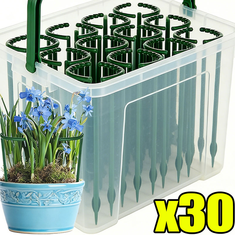 30-1PCS Plastic Plant Support  - огляд і ціна Gardening Tools Hoe