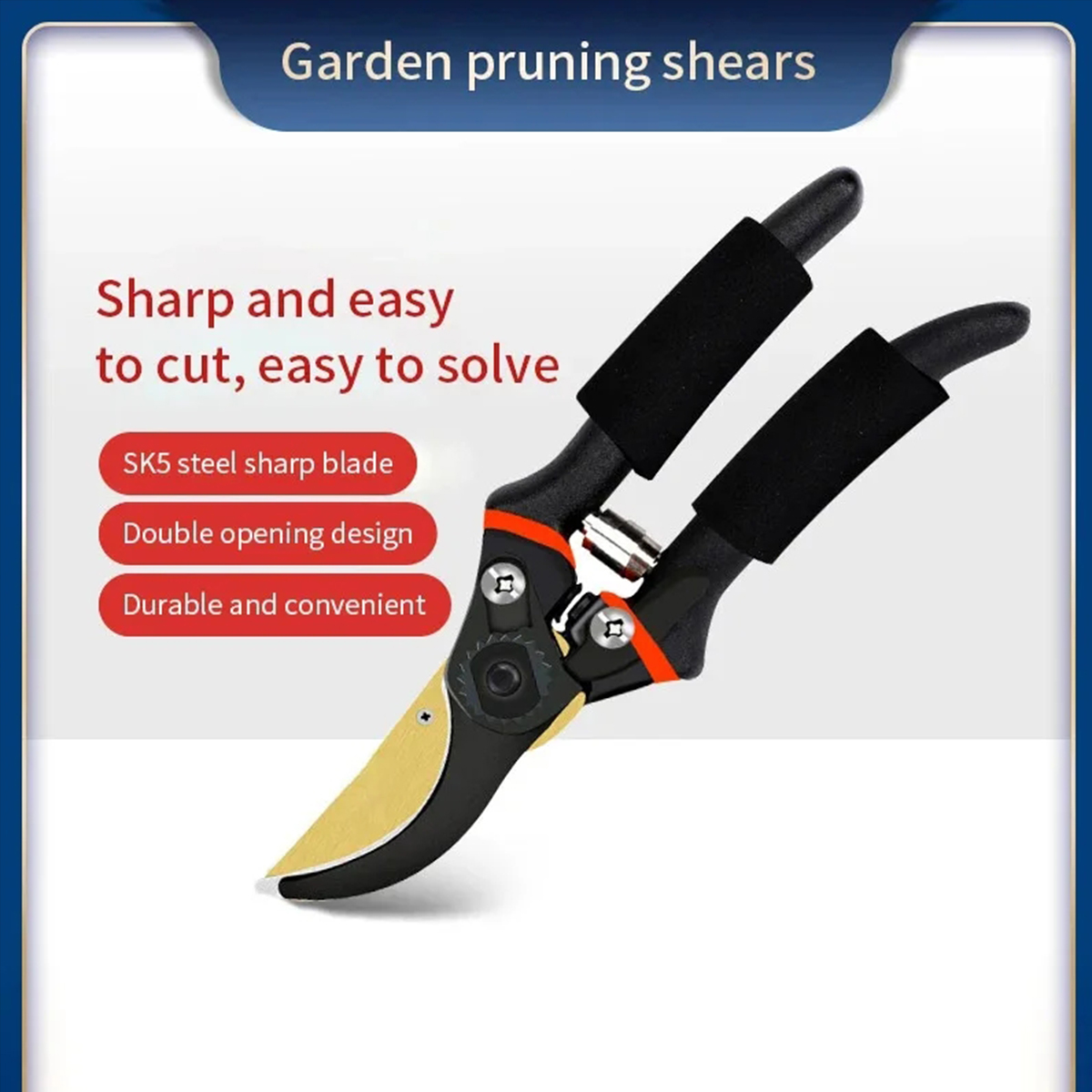 SK5 Strong Gardening Scissor W - огляд і ціна Gardening Tools Scissors