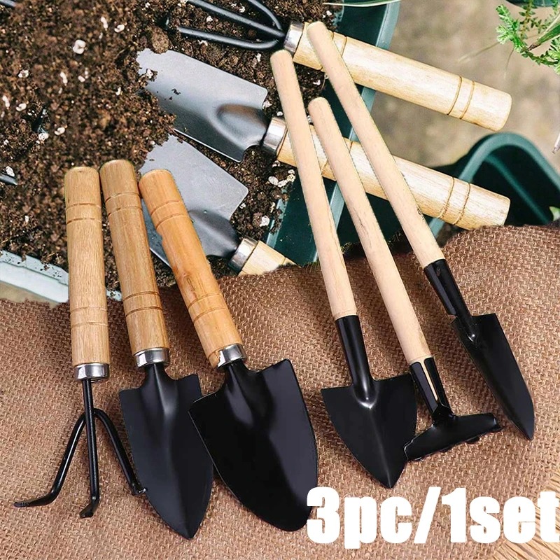 3PC/1Set Mini Gardening Tools  - огляд і ціна Gardening Tools Hoe