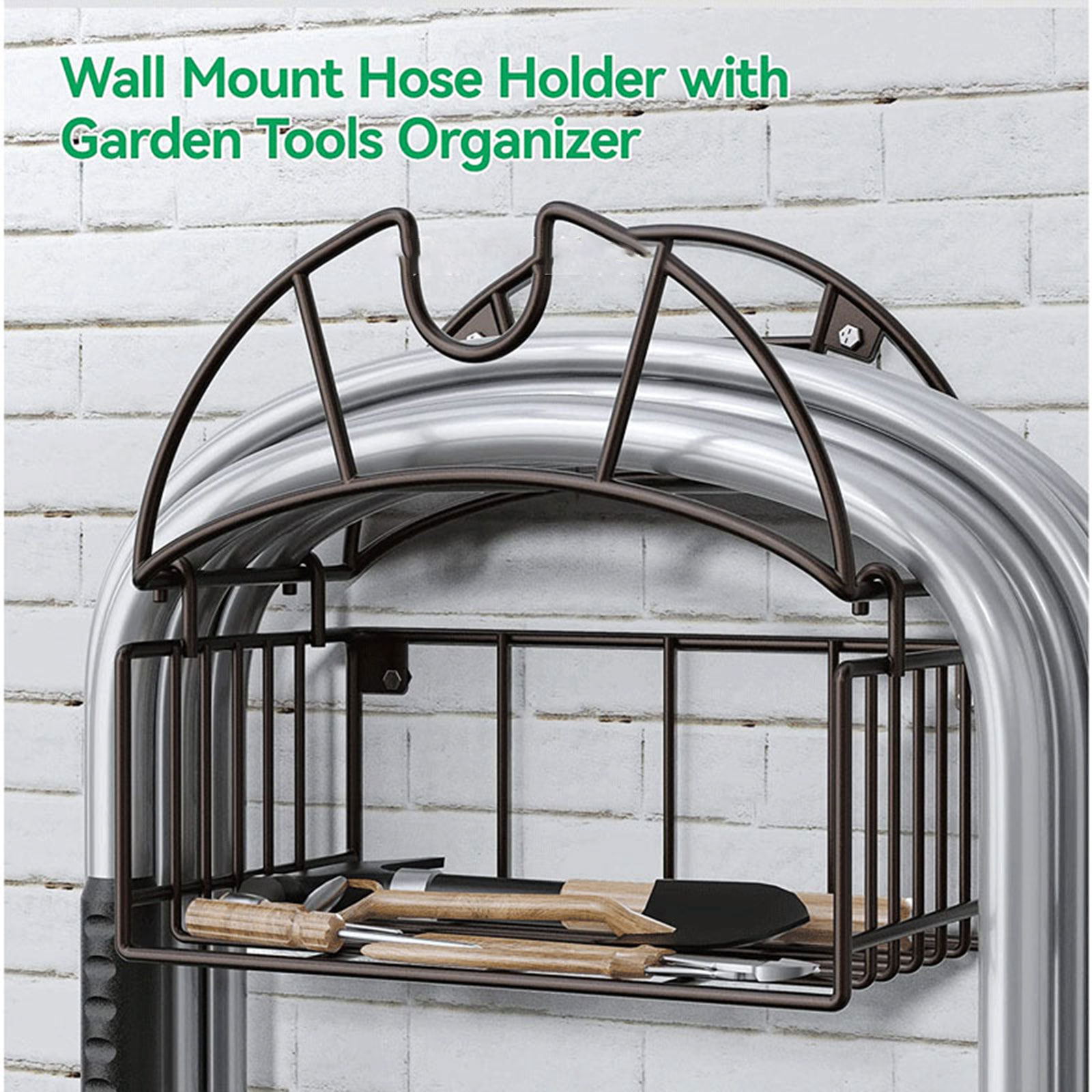 Wall Mount Garden Hose Holder  - огляд і ціна Gardening Tools Hoe