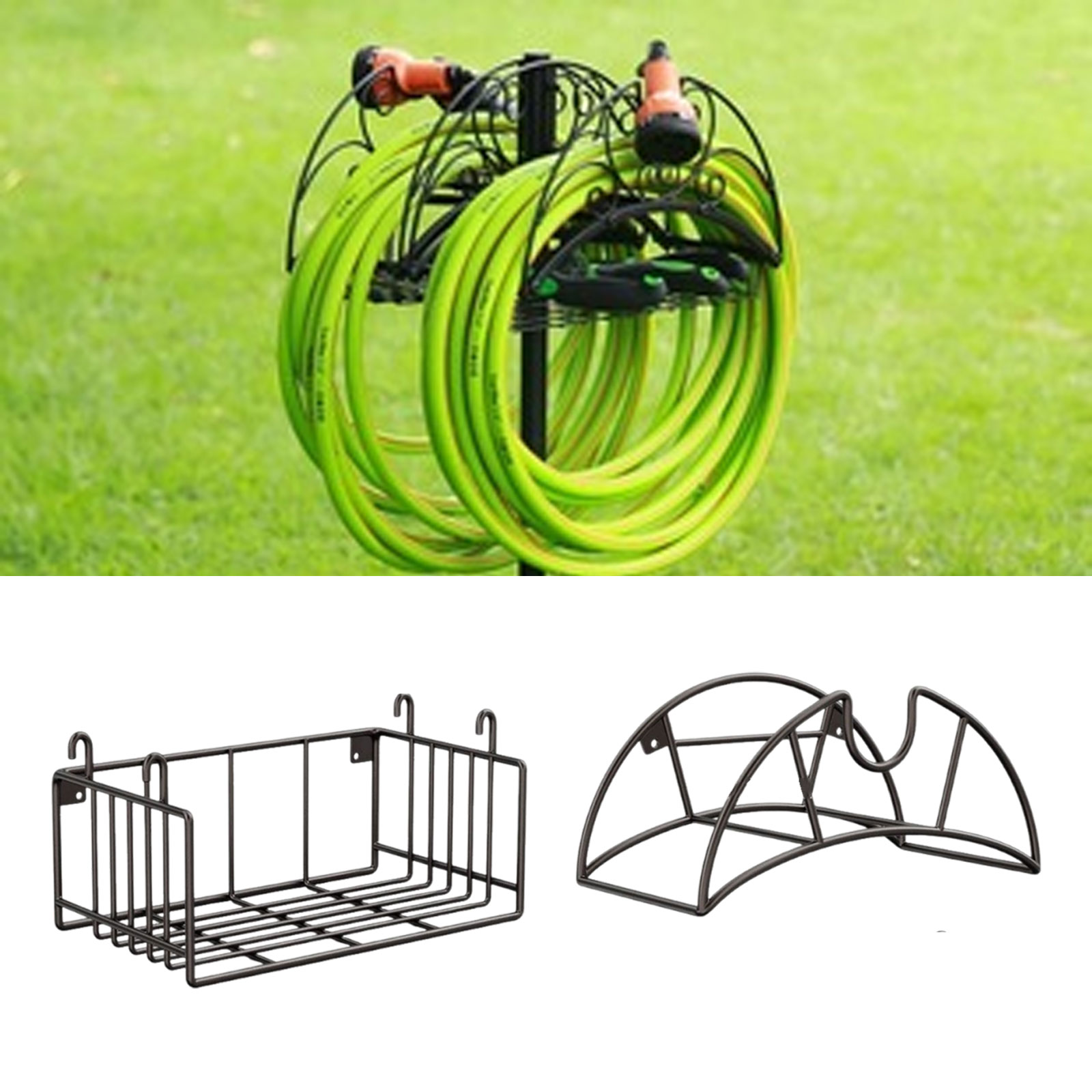 Wall Mount Garden Hose Holder  - огляд і ціна Gardening Tools Hoe