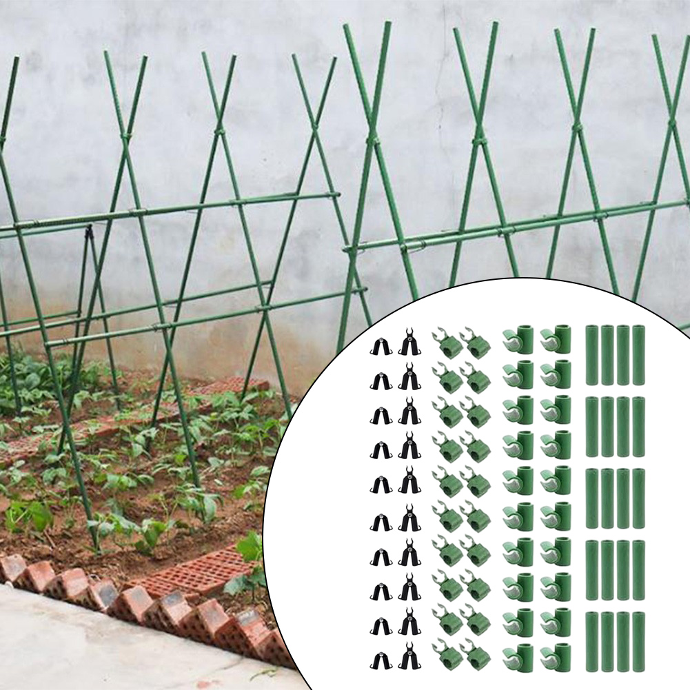 80pcs 11mm Garden Trellis Conn - огляд і ціна Gardening Tools Set